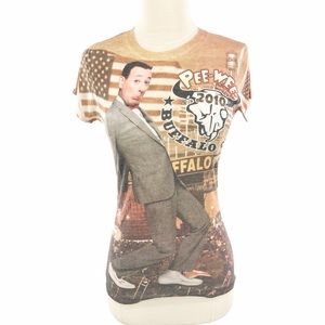 🍄Pee Wee Herman t-shirt size M